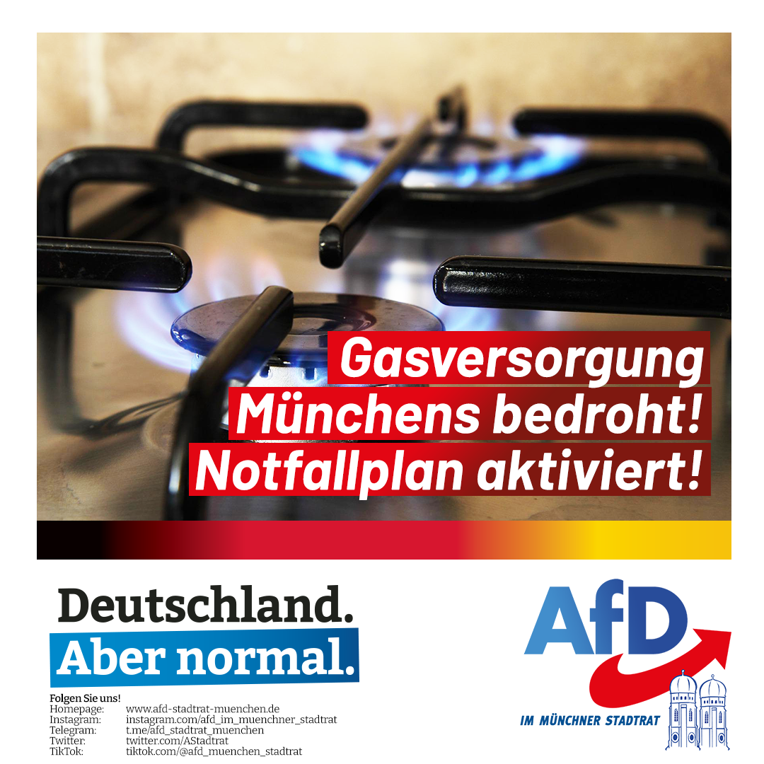 Münchens bedroht! Notfallplan aktiviert! AfDGruppe im