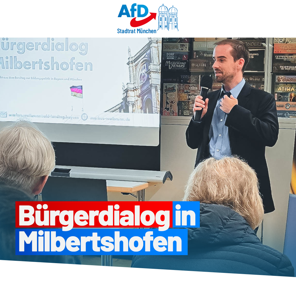 Unsere Jugend wieder stark machen! – Bürgerdialog in Milbertshofen