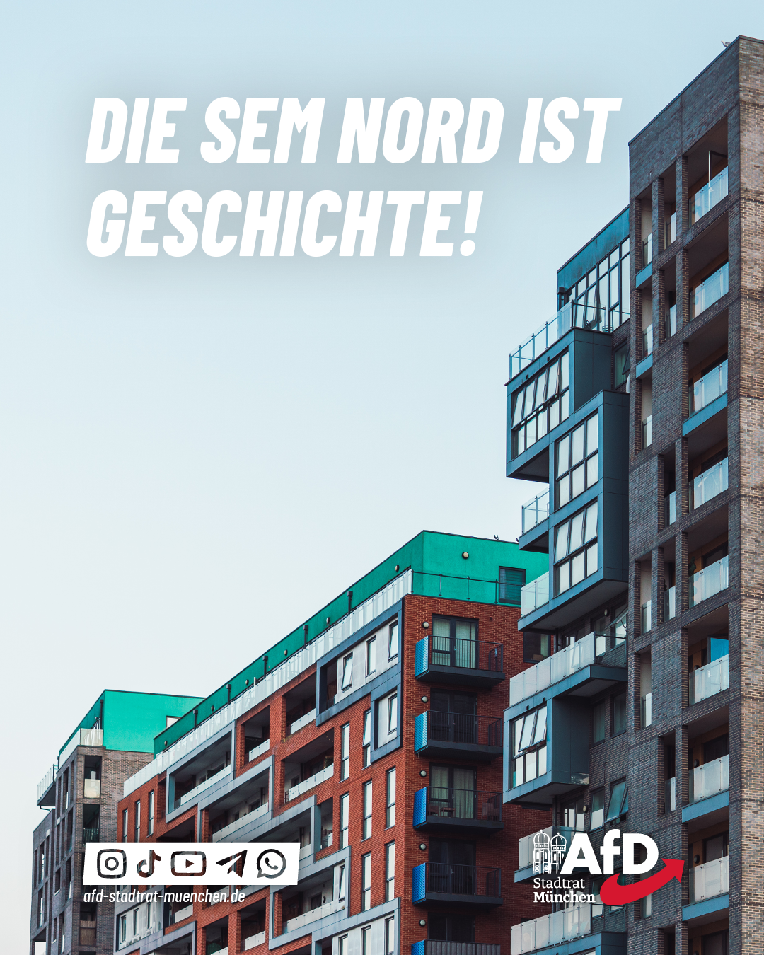 AfD wirkt! Die SEM Nord ist Geschichte!